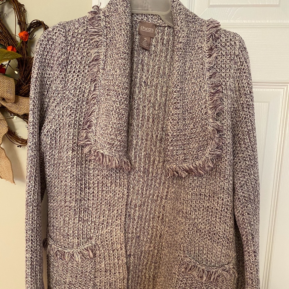 Chico’s Sweater Knit Jacket